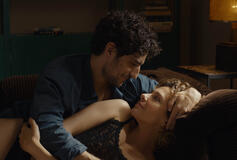 Louis Garrel e Jasmine Trinca in Succederà questa notte di Nanni Moretti - Immagine ufficiale