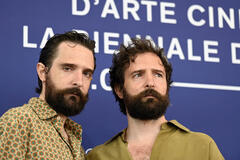 Screenwriters Damiano D'Innocenzo e Fabio D'Innocenzo al photocall del film Serpenti al Festival del Cinema di Venezia 83, sabato 5 settembre 2026