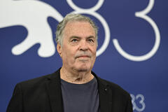 Amos Gitai al photocall del film The road to Jericho al Festival del Cinema di Venezia 83, sabato 5 settembre 2026