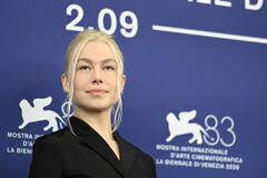Attrice Phoebe Bridgers al photocall del film Primetime al Festival del Cinema di Venezia 83, sabato 5 settembre 2026