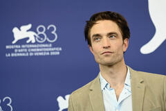 Attore Robert Pattinson al photocall del film Primetime al Festival del Cinema di Venezia 83, sabato 5 settembre 2026