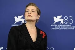 Attrice Merritt Wever al photocall del film Primetime al Festival del Cinema di Venezia 83, sabato 5 settembre 2026