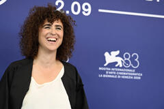 May el-Toukhy al photocall del film Kvinde Ukendt (Woman Unknown) al Festival del Cinema di Venezia 83, domenica 6 settembre 2026