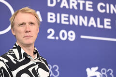 Thorbjørn Harr al photocall del film No paradise if you are killed by a woman al Festival del Cinema di Venezia 83, lunedì 7 settembre 2026