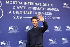 Paolo Strippoli al photocall del film L'Estranea (The Spiral) al Festival del Cinema di Venezia 83, domenica 6 settembre 2026