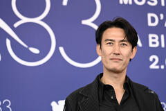 Tsukahara Daisuke al photocall del film Arrested Memory al Festival del Cinema di Venezia 83, lunedì 7 settembre 2026