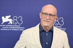 Alex Gibney al photocall del film Musk al Festival del Cinema di Venezia 83, martedì 8 settembre 2026
