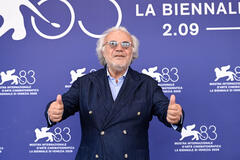 Jerry Calà al photocall del film Juso per ferie al Festival del Cinema di Venezia 83, martedì 8 settembre 2026