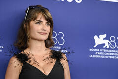 Penélope Cruz al photocall del film Bunker al Festival del Cinema di Venezia 83, martedì 8 settembre 2026