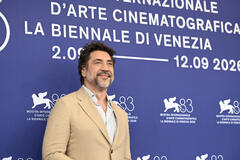 Javier Bardem al photocall del film Bunker al Festival del Cinema di Venezia 83, martedì 8 settembre 2026