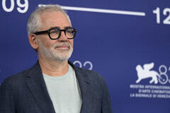 Stéphane Brizé al photocall del film Un bon petit soldat al Festival del Cinema di Venezia 83, mercoledì 9 settembre 2026