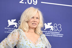 Pamela Anderson al photocall del film Place to be al Festival del Cinema di Venezia 83, mercoledì 9 settembre 2026