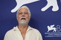 Tommaso Ragno al photocall del film Il fuoco che ti porti dentro al Festival del Cinema di Venezia 83, martedì 8 settembre 2026