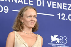 Victoriia Skytska al photocall del film Dau al Festival del Cinema di Venezia 83, mercoledì 9 settembre 2026