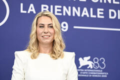 La co-produttrice Giedré Žickytė al photocall del film Listy (Letters from the Silenced Country) al Festival del Cinema di Venezia 83, mercoledì 9 settembre 2026