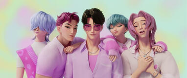 KPop Demon Hunters - Immagine dal set