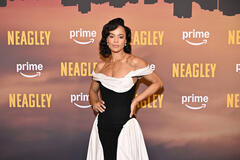 Maria Sten partecipa alla prima mondiale di Neagley di Prime Video al Metrograph, a New York, l'8 settembre 2026