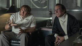 (S-D) Nicolas Cage (John Madden) e Christian Bale (Al Davis) in Madden