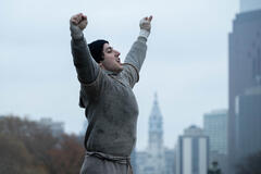 Anthony Ippolito come Sylvester Stallone in Rocky Sono Io