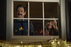 Jason Sudeikis e Andrea Anders in Ted Lasso 4x06
