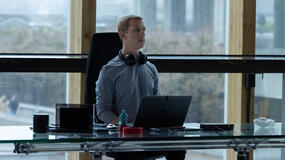Mark Zuckerberg (Jeremy Strong) in The Social Reckoning