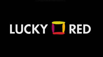 Lucky Red - big logo su sfondo nero