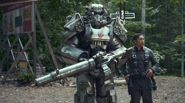 Power Suit e Aaron Moten (Maximus) in Fallout 1x02