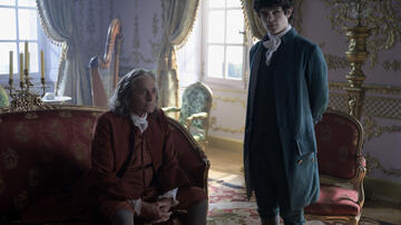 Michael Douglas e Noah Jupe in Benjamin Franklin 1x02
