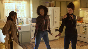 Ally Maki, Gabrielle Dennis e Mary Holland in Il premio del destino 2x04