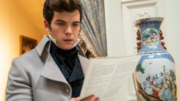 Luke Newton come Colin Bridgerton in Bridgerton 1x06