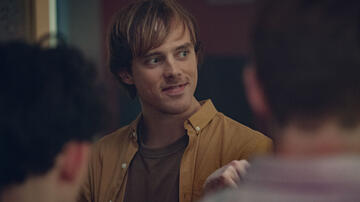 Jack Barton in Heartstopper 2x07 - Immagine dal set