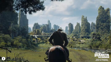 Il Regno del Pianeta delle Scimmie, scena da trailer