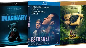 Imaginary di Jeff Wadlow, Emma e il giaguaro nero di Gilles de Maistre e Estranei di Andrew Haigh in Blu-ray