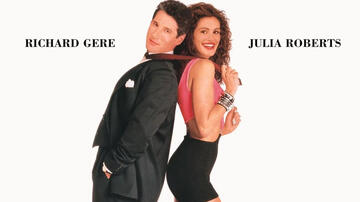 Pretty Woman - copertina con Julia Roberts e Richard Gere