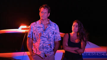 Vince Vaughn e Natalie Martinez in Bad Monkey 1x08