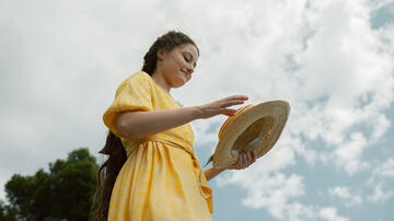 Dominique Devenport come Sissi in Sissi 3x03