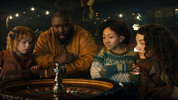 Christian Convery, Nonso Anozie, Naledi Murray, Stefania LaVie Owen in Sweet Tooth 3x01