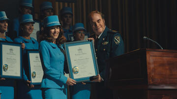 Bárbara Mori e Christian Tappán in Las Azules 1x01