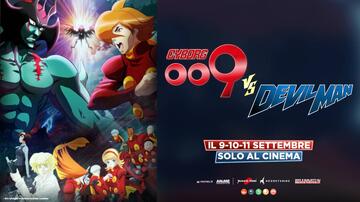 Cyborg 009 vs Devilman - Poster orizzontale
