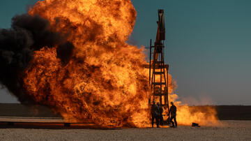 Una scena da Landman 1x01