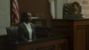 Nana Mensah e Noma Dumezweni in Presunto innocente 1x07