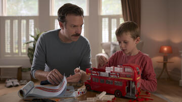 Jason Sudeikis e Gus Turner in Ted Lasso 1x05