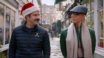 Jason Sudeikis e Hannah Waddingham in Ted Lasso 2x04