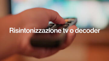 Televisione, risintonizzazione decoder