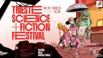 Trieste Science+Fiction Festival 2024 - Poster orizzontale