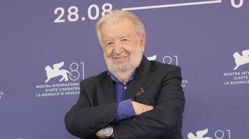 Il regista Pupi Avati al photocall di L'orto americano a Venezia 81 il 7 settembre 2024