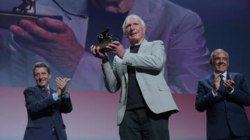 Peter Weir riceve il Leone d'Oro alla Carriera al photocall a Venezia 81 il 2 settembre 2024