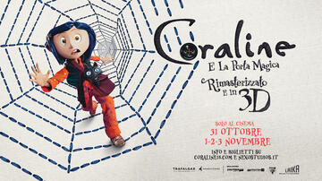 Coraline e la porta magica - Poster cinema 2024 (wide)