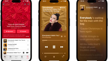 Apple Music playlist 'Cover dei canti di Natale 2024'