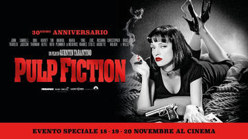 Pulp Fiction - cinema - 30o Anniversario